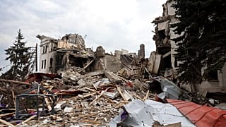 Destrucción en Mariúpol, Ucrania