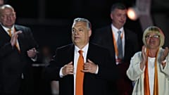 A magyar miniszterelnök a választás éjszakáján