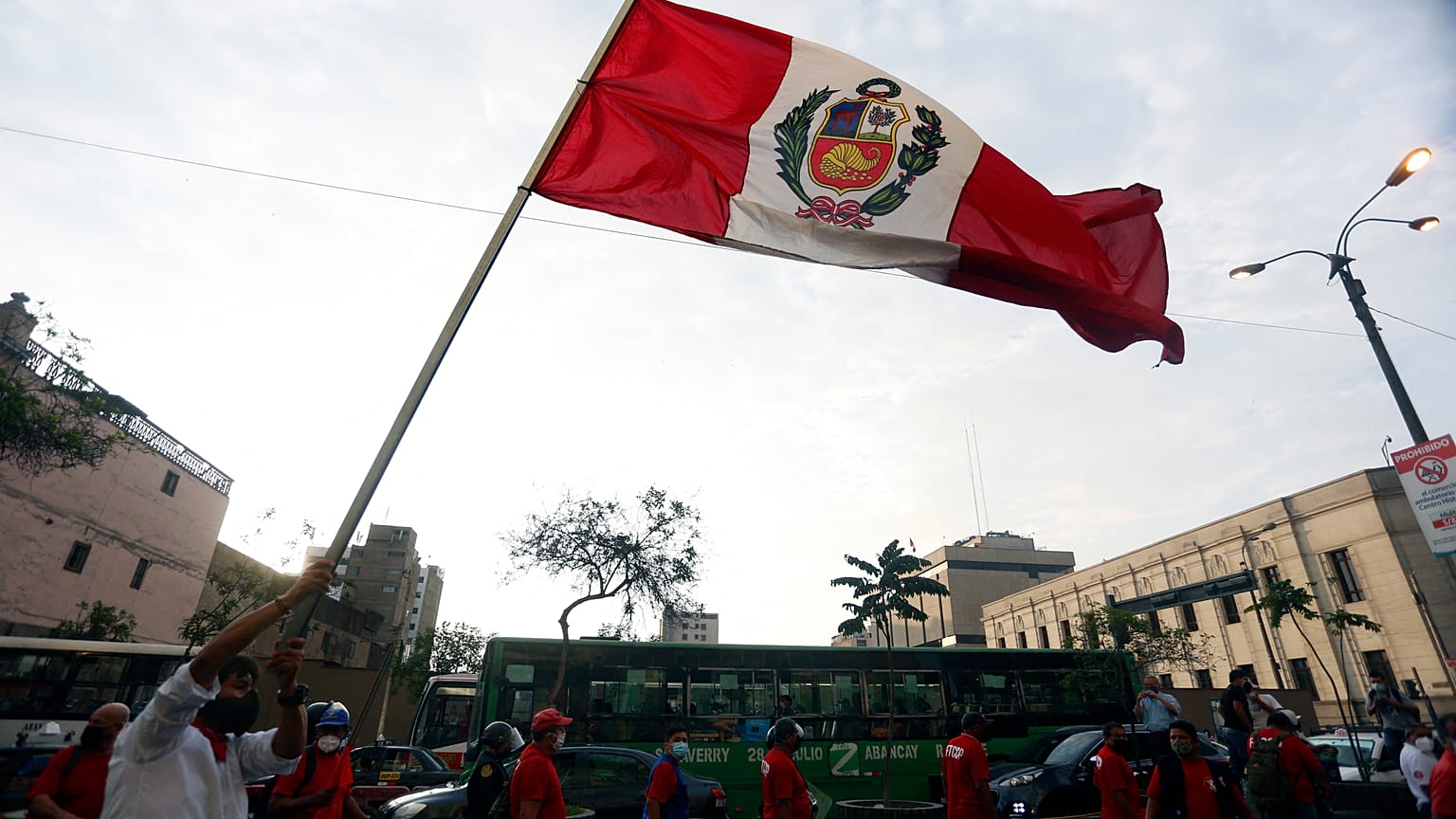 Антиправительственные протесты в Лиме