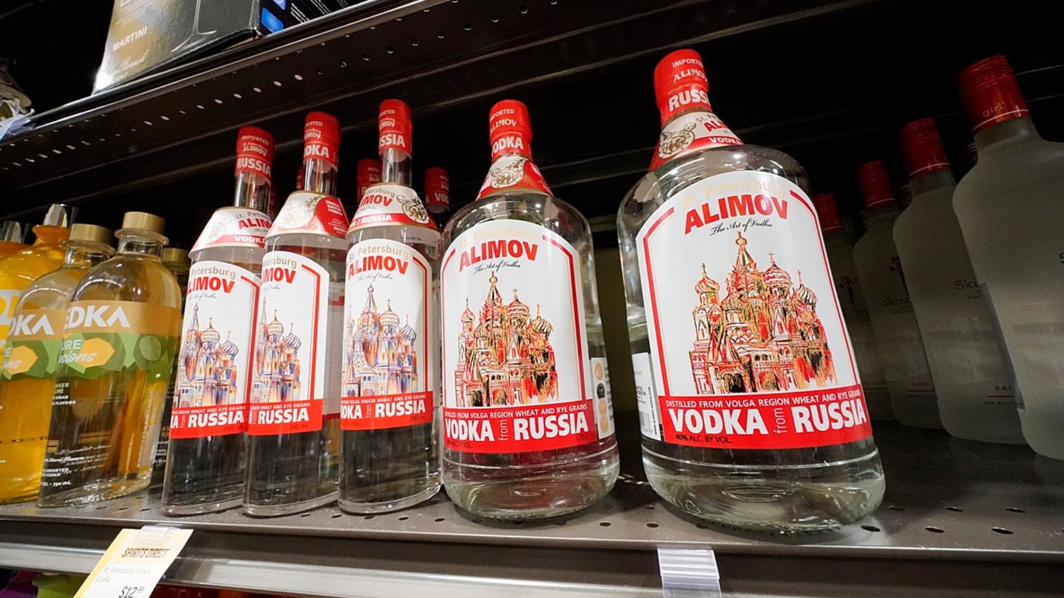 Russian vodka, one of the country most emblematic exports, has been banned from entering the EU market.