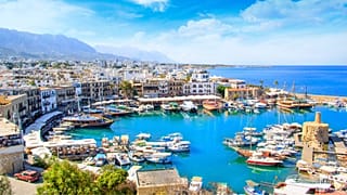The shores of Cyprus.