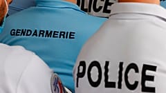 Les forces de l'ordre françaises