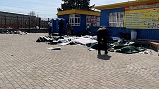 Angriff auf den Bahnhof von Kramatorsk