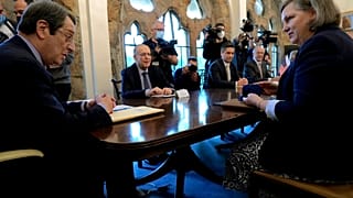 Ο Πρόεδρος της Κύπρου Νίος Αναστασιάδης συναντά την υφυπουργό Εξωτερικών των ΗΠΑ, Βικτώρια Νούλαντ