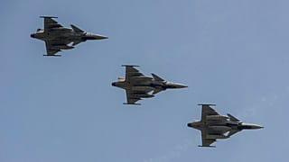 Gripenek egy korábbi magyarországi NATO-gyakorlaton (illusztráció)