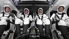 Космические туристы на пути к МКС 8 апреля 2022