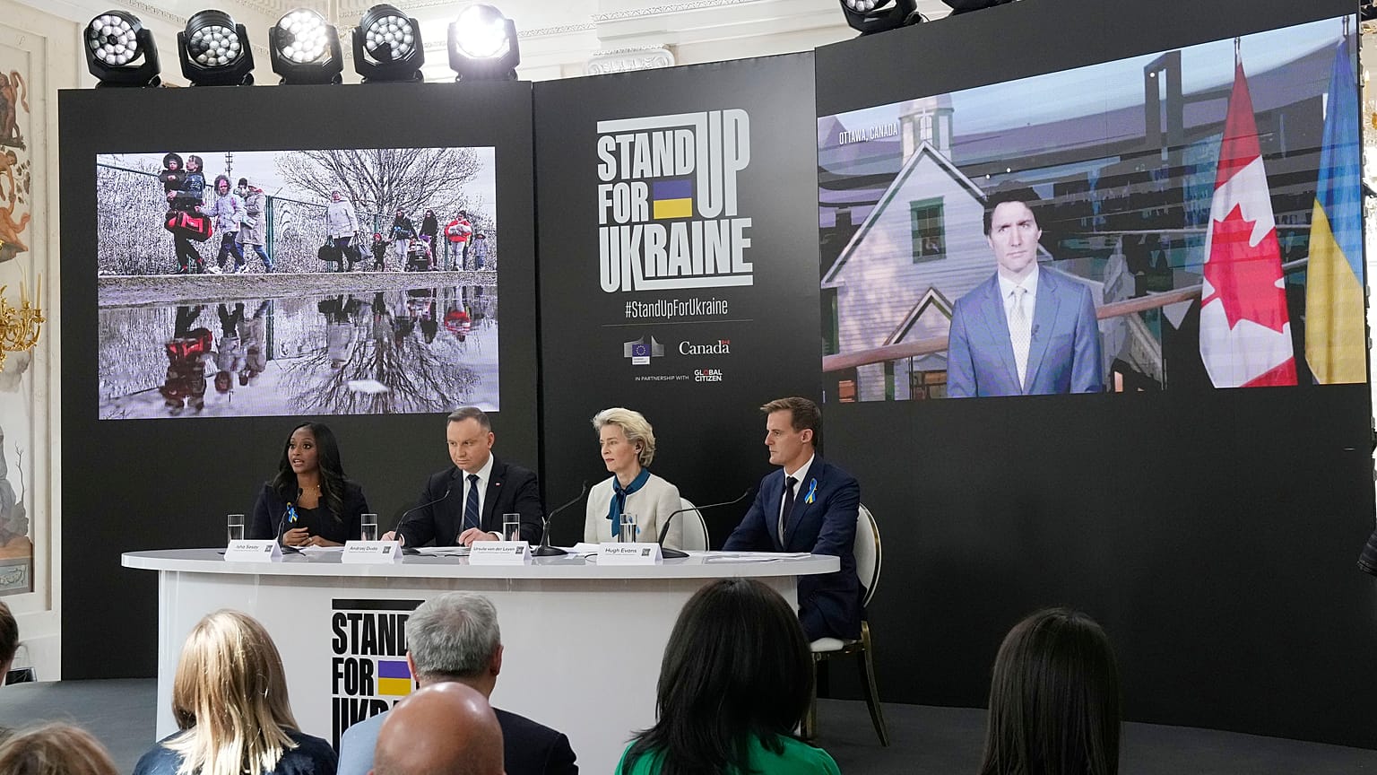 Конференция доноров в рамках кампании Stand Up for Ukraine