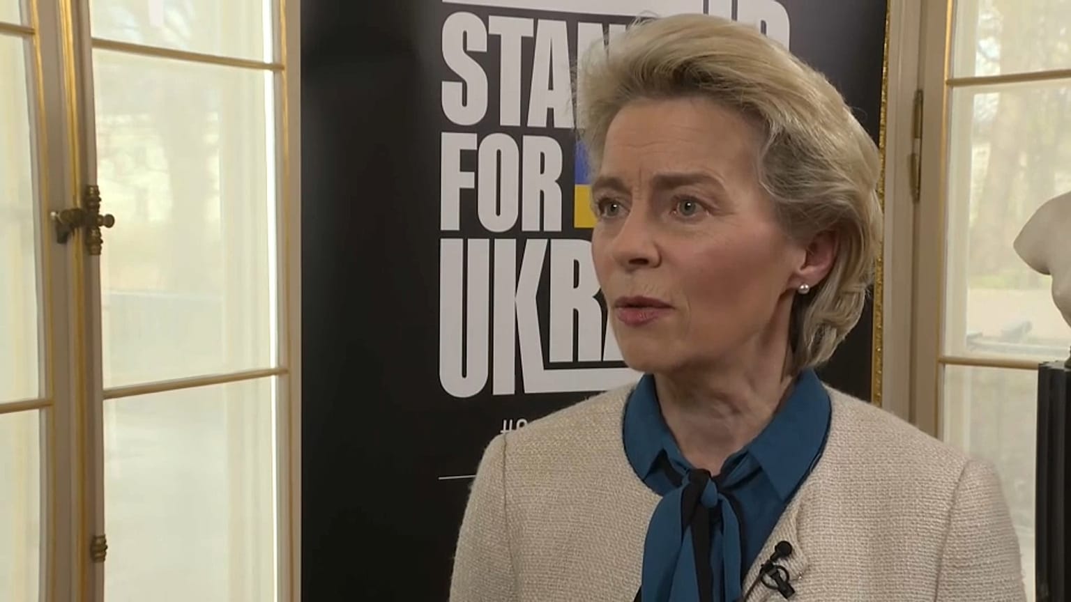 L'intervista a Ursula von der Leyen. (9.4.2022). 