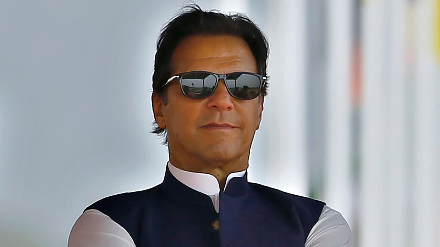 Imran Khan am 23. März 2022