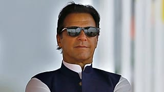 Imran Khan am 23. März 2022