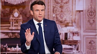 الرئيس الفرنسي إيمانويل ماكرون
