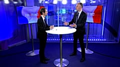Eric Maurice von der Robert-Schuman-Stiftung im Gespräch mit Grégoire Lory