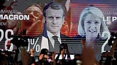 Noite eleitoral em França