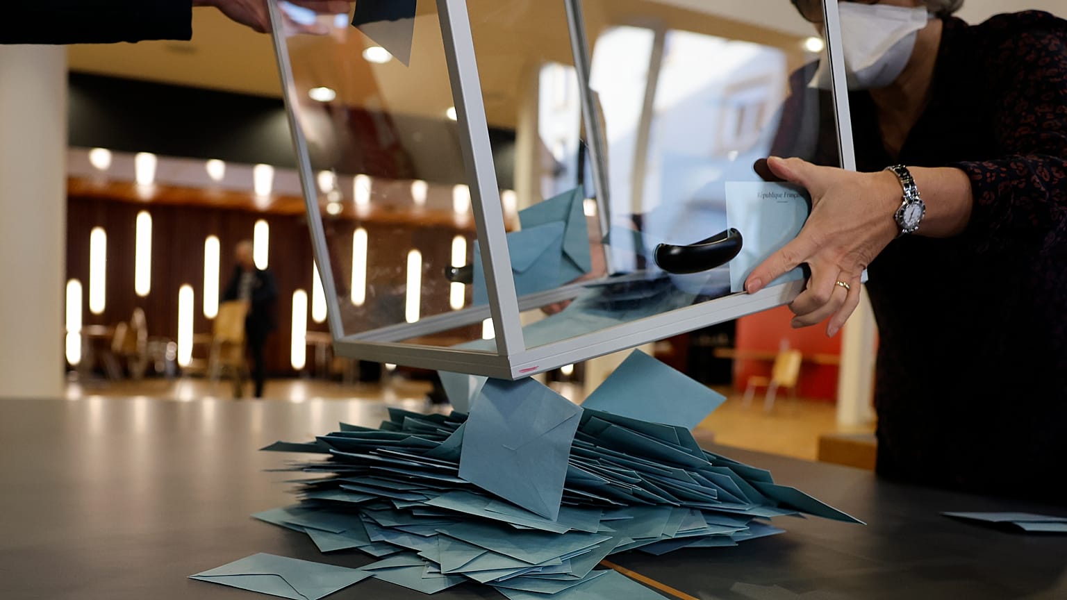 Résultats du premier tour de l'élection présidentielle française commune par commune