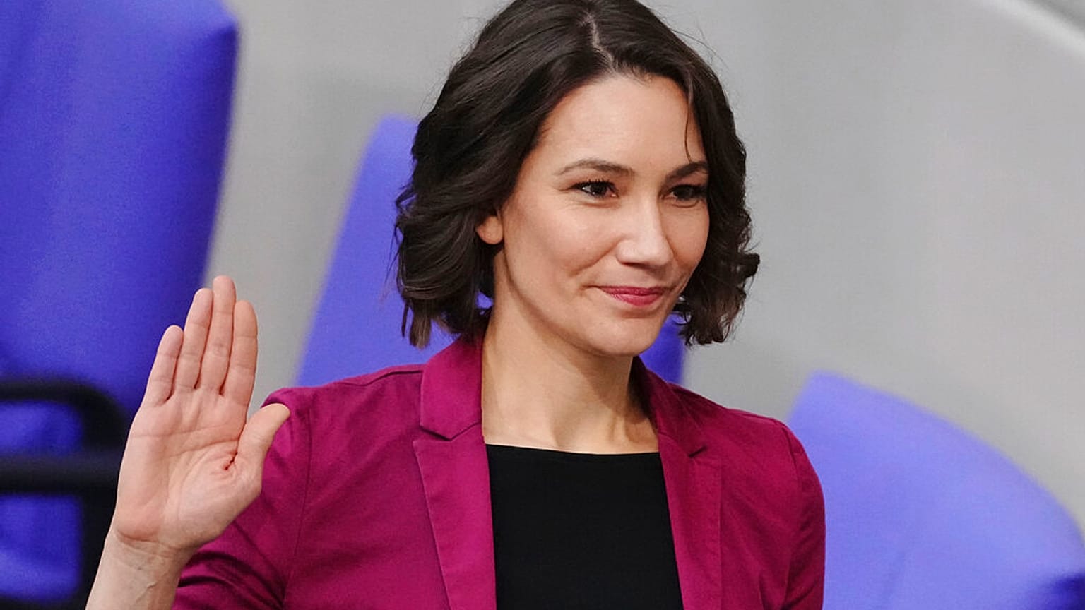Anne Spiegel eskütételekor 2021-ben