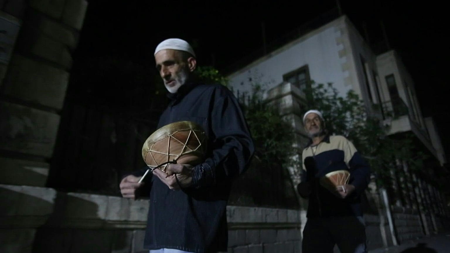 المسحراتي في شوارع دمشق.