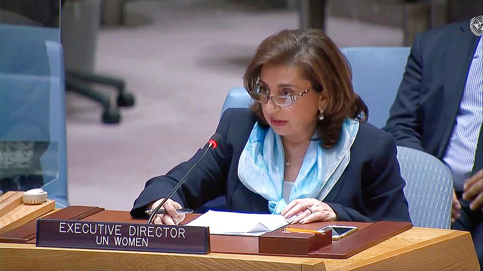 Sima Bahous, directora executiva da ONU Mulheres
