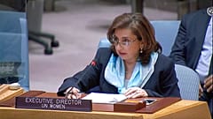 Sima Bahous, directora executiva da ONU Mulheres