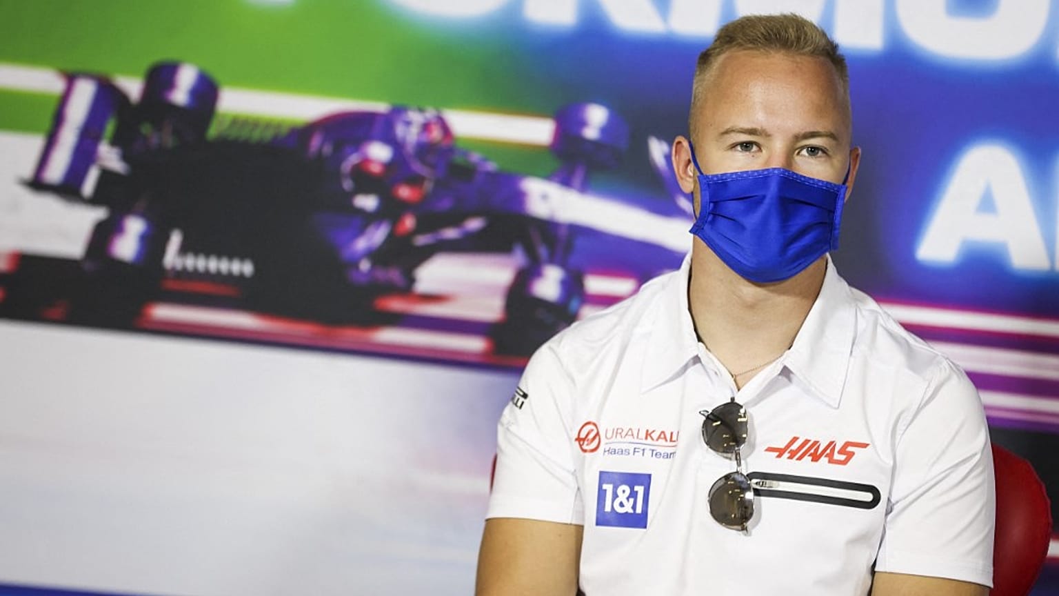 Le pilote russe de F1 Nikita Mazepin, le 09/12/2021 - Archives