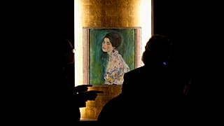 "Bildnis einer Frau" wurde in Rom in der Schau "Klimt, die Secession und Italien" erstmals seit dem Diebstahl wieder ausgestellt.