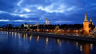 Blick auf den Kreml in Moskau 