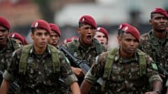 أرشيف-صورة لعناصر من الجيش البرازيلي