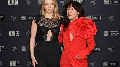 Jodie Comer and Sandra Oh were the break out stars of the spy thriller 'Killing Eve'