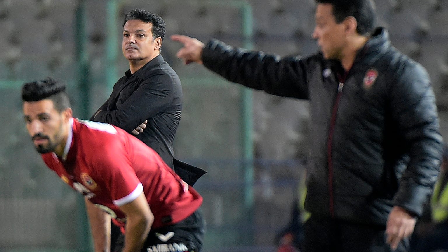 مدرب نادي بيراميدز إيهاب جلال.