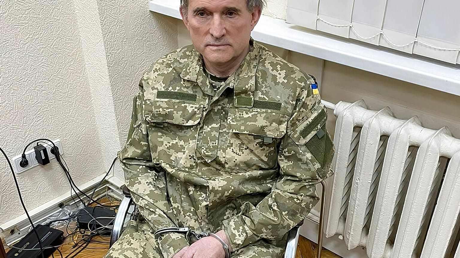 Viktor Medvedcsuk oroszbarát ukrán politikusról képet is közreadtak az ukrán hatóságok elfogása után