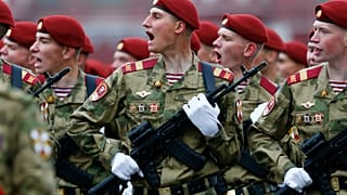 Войска Нацгвардии РФ на Параде победы