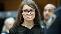 Anna Sorokin aka Anna Delvy in court, her story inspired the drama 'Inventing Anna'