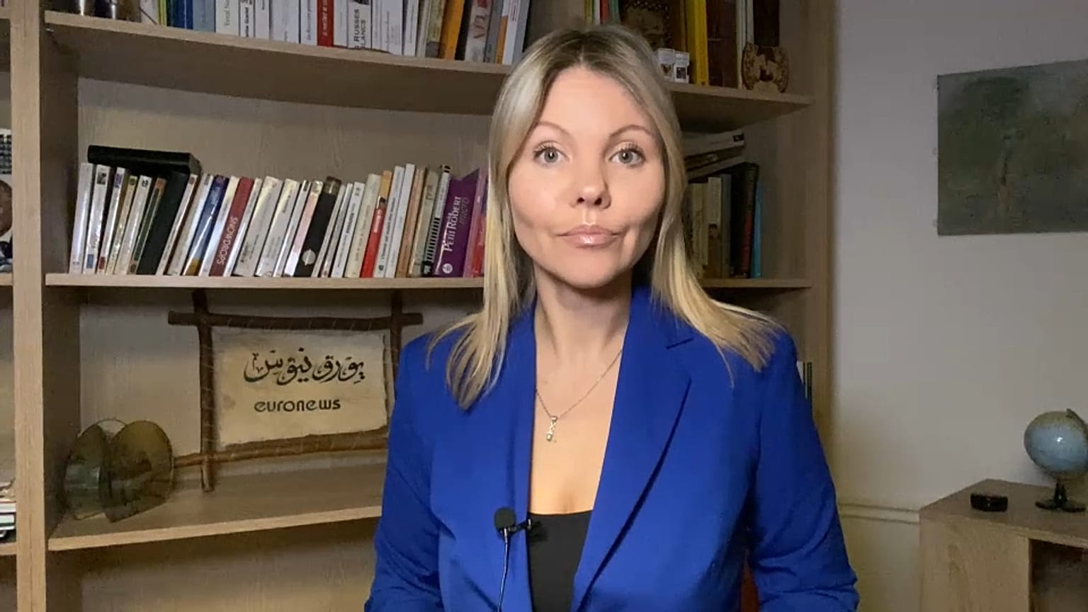 Корреспондент Euronews Галина Полонская