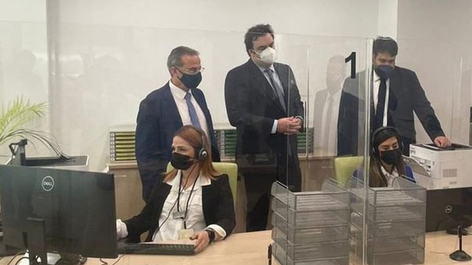 Κυριάκοσ Κόκκινος και Κυριάκος Πιερρακάκης 