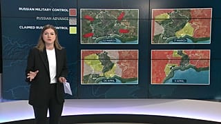 Le point sur la situation sur le terrain le 14/04/2022, en cartes, avec Sasha Vakulina d'euronews