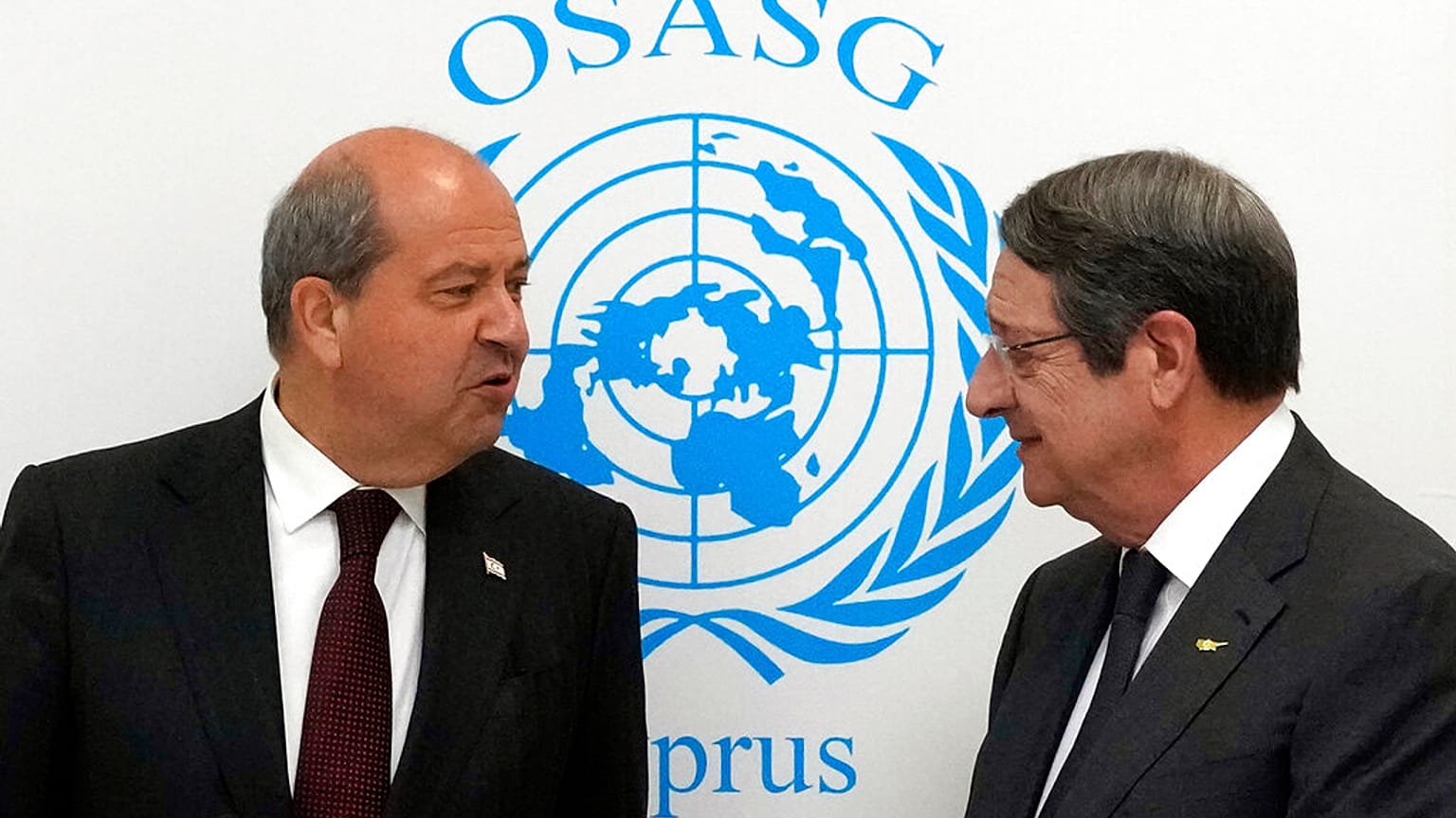 Nikos Anastasiades; Ersin Tatar