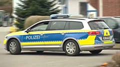 Una patrulla alemana de policía 