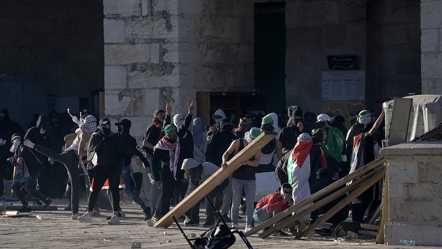 Gewaltsame Auseinandersetzungen am Tempelberg in Jerusalem