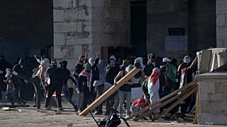 Gewaltsame Auseinandersetzungen am Tempelberg in Jerusalem