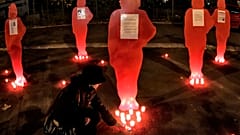Διαδήλωση για την βία κατά των γυναικών στο Βουκουρέστι - φώτο αρχείου