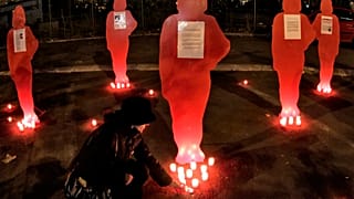Διαδήλωση για την βία κατά των γυναικών στο Βουκουρέστι - φώτο αρχείου