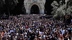 Prayers at Al-Aqsa Mosque
