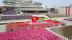 Die zentrale Feier in Pjöngjang