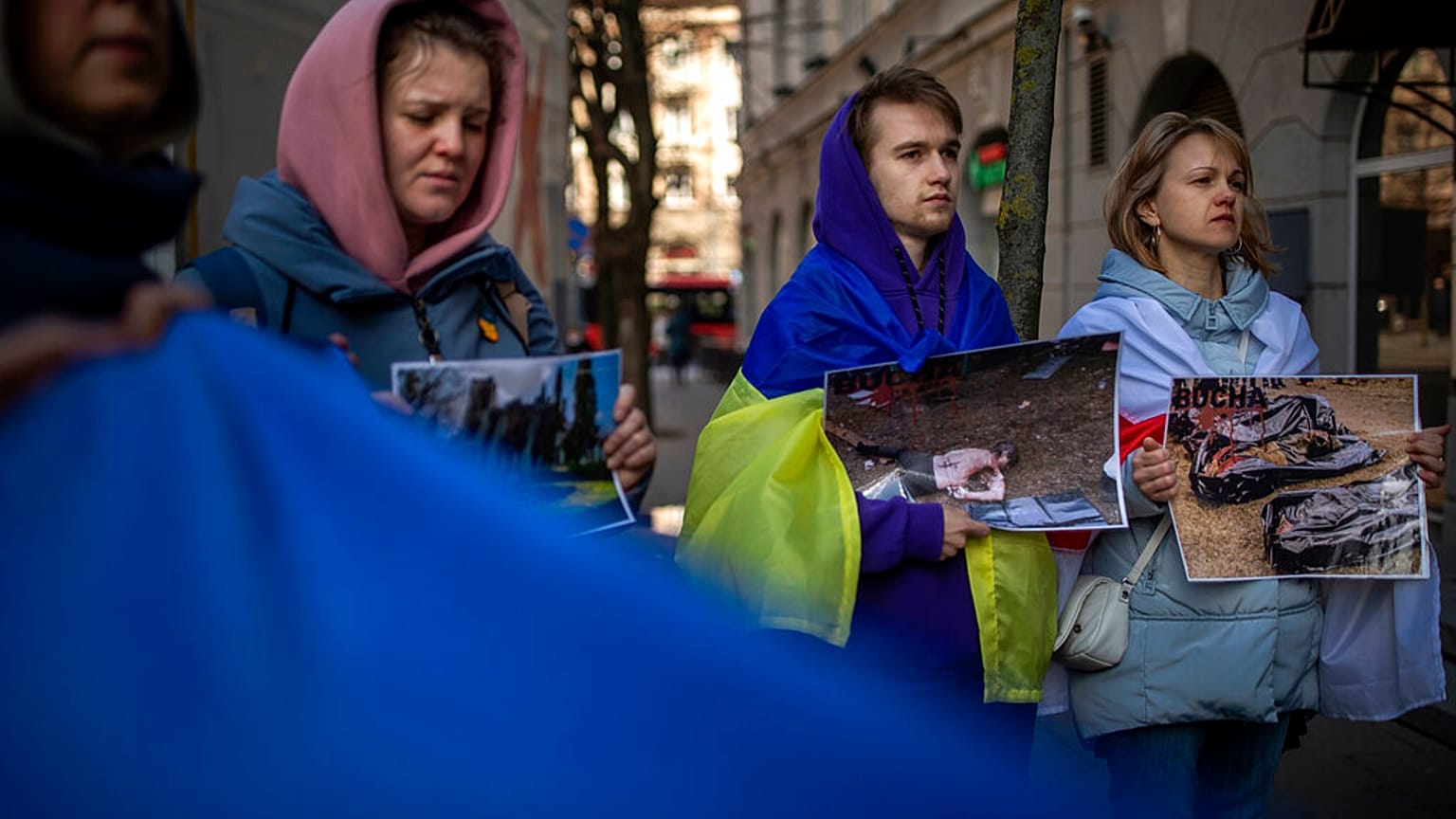 Demonstrationen in Litauen gegen den Krieg