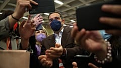 Ο Αλέξης Τσίπρας την τρίτη ημέρα του συνεδρίου του ΣΥΡΙΖΑ-Προοδευτική Συμμαχία