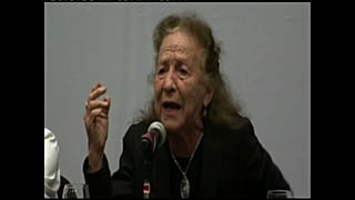 La activista mexicana Rosario Ibarra