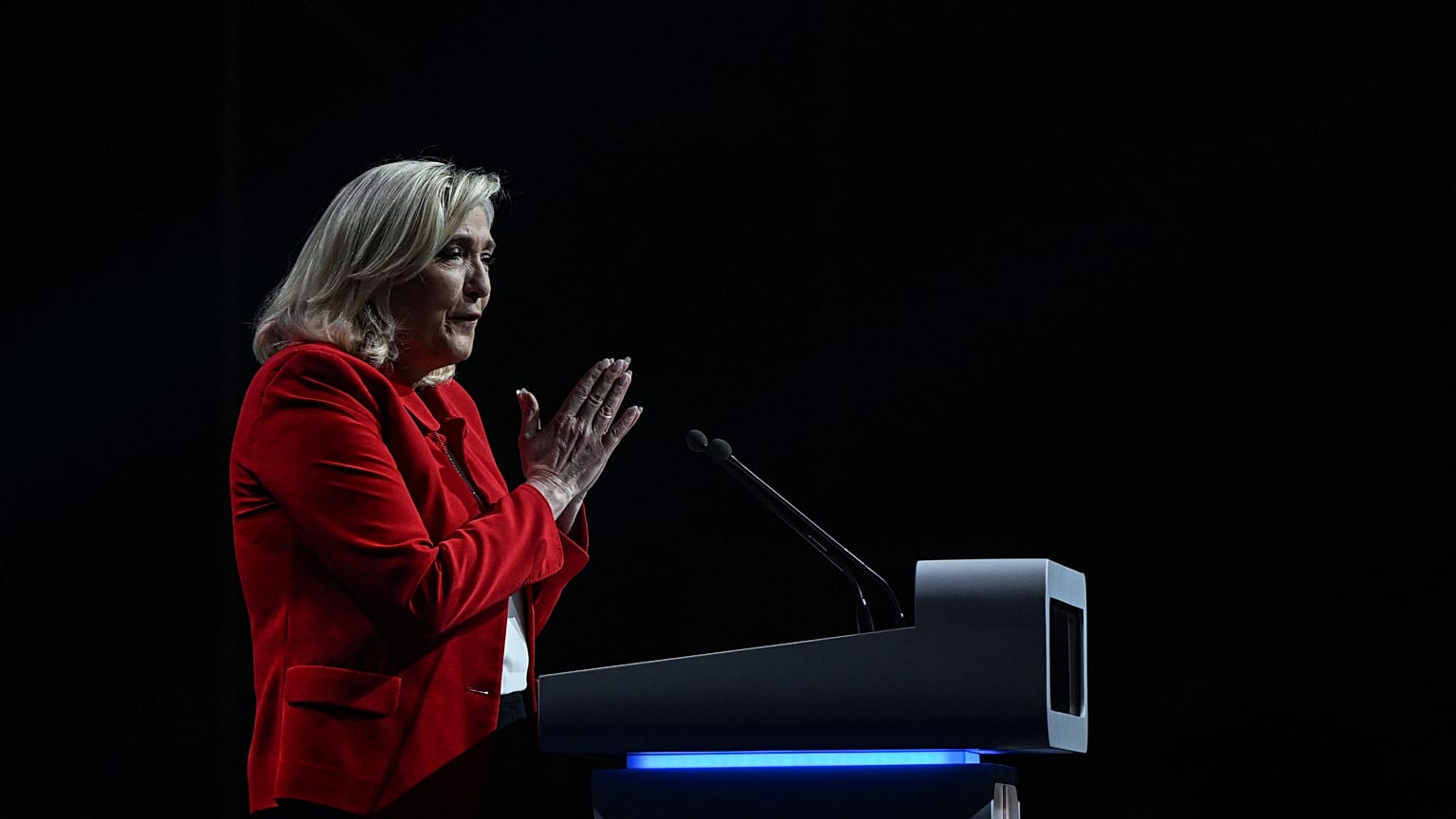 Ulusal Birlik Partisi lideri Marine Le Pen