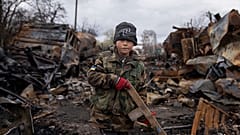 Уничтоженная российская военная техника под Черниговом. 