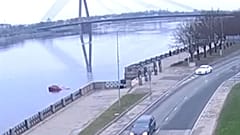 The car was retrieved from the river the next day on April 15, police said.