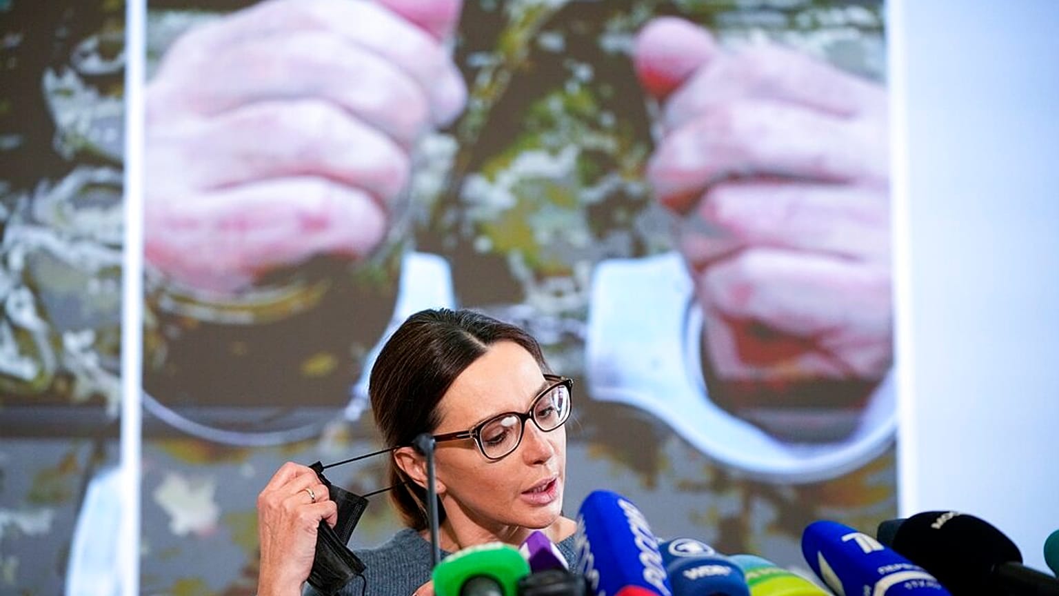 Η σύζυγος του πρώην Ουκρανού ολιγάρχη και φιλορώσου πολιτικού Βίκτορ Μεντβεντσούκ