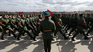 Репетиция парада Победы. Апрель 2015 года